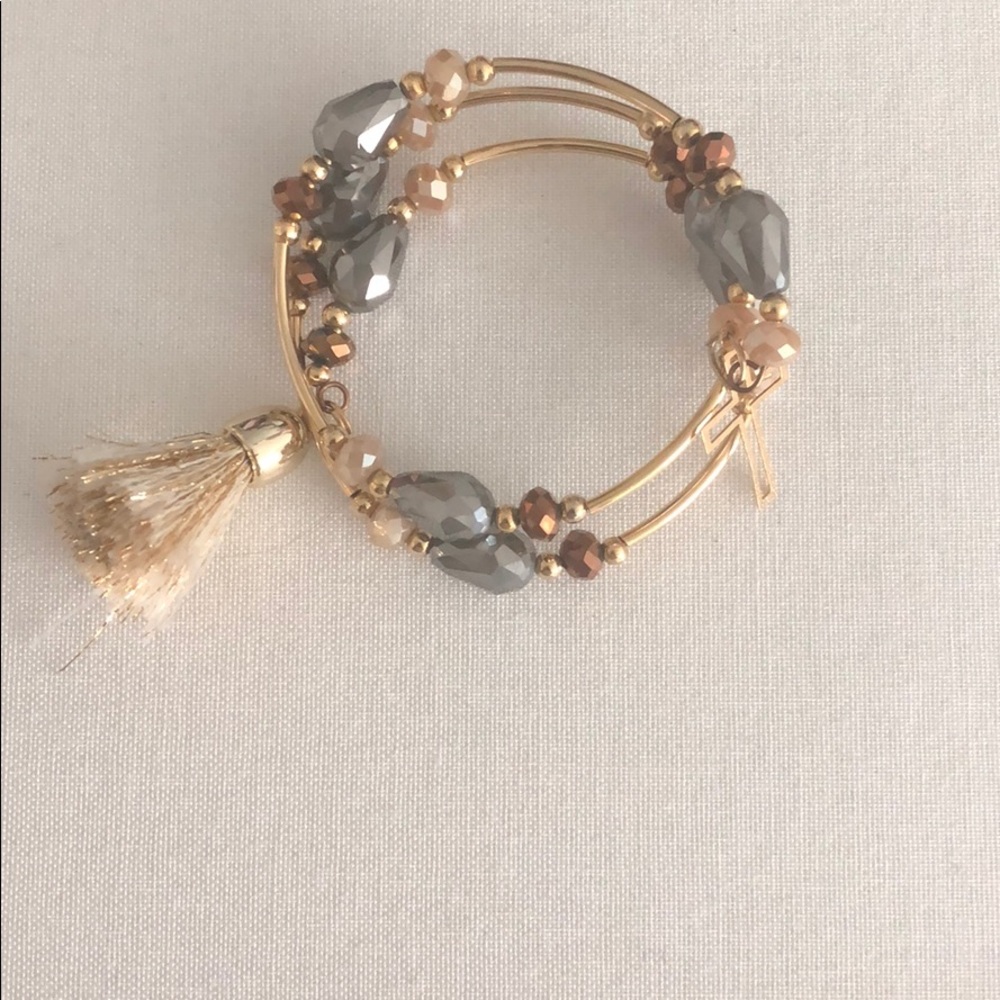Custom Gray detail bracelet